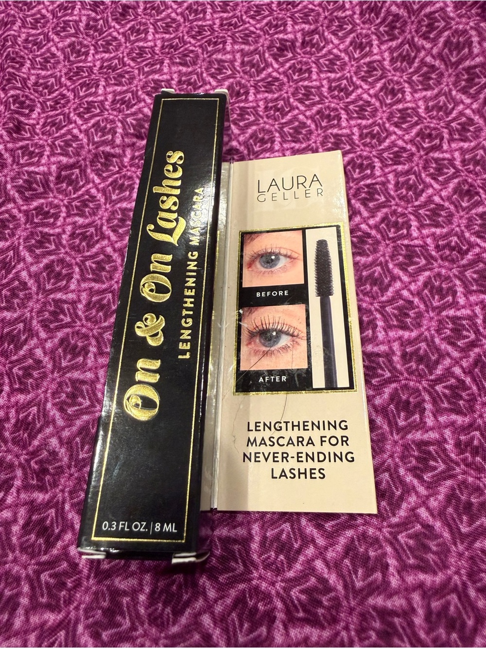 *NEW*.3oz*Laura Geller*On & On Lashes Lengthening Mascara